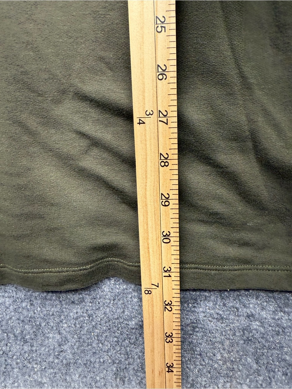 Eileen Fisher Women’s S/P Olive Green Long Sleeve sweater dress - Picture 4 of 8